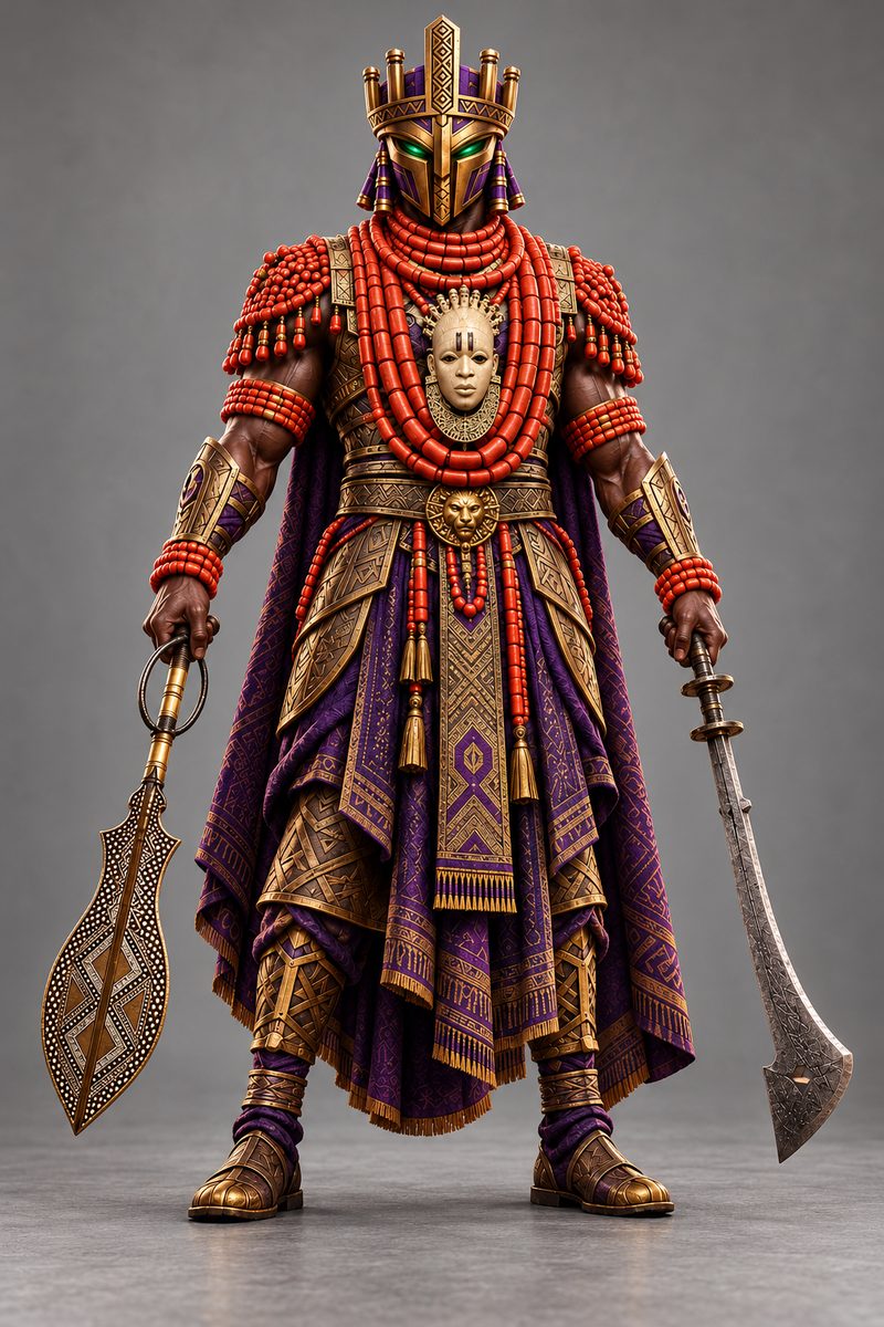 RAIMACTION, the star operator of RaimAction, in royal regalia